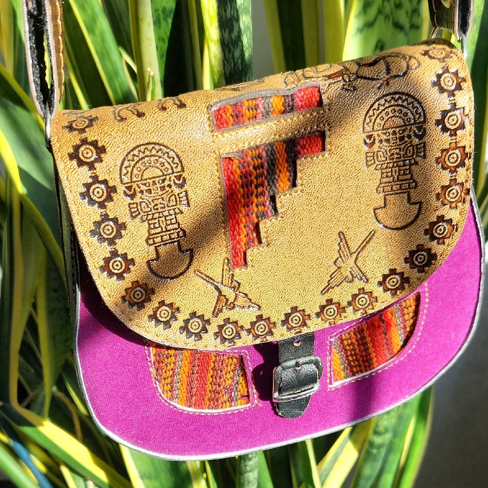 Colorful Embroidered Women's Bag